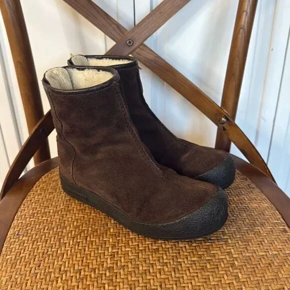 Shepherd Sweden brown genuine sheepskin boots size 6.5 - Picture 9 of 9